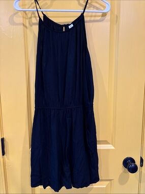 Old Navy Black Spaghetti-Strap Romper